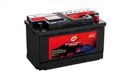 JIS/DIN Standard 6-QTF-80 H7 80Ah Nominal Capacity Agm/Efb Battery Start Stop Batteries